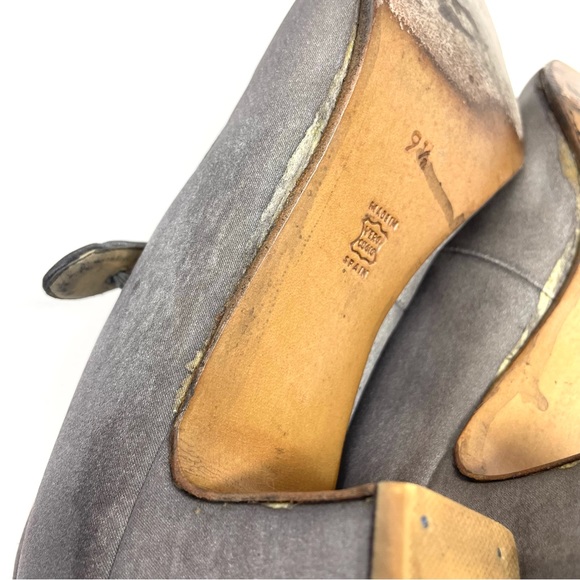 KENNETH COLE satin Mary Jane shoes, size 9.5, made in Spain - Picture 13 of 16